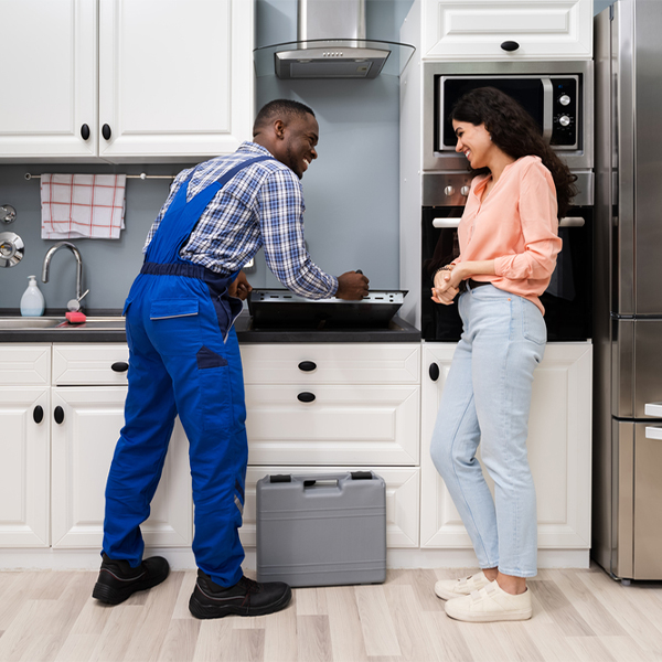 can you provide an estimate for cooktop repair before beginning any work in Jonesville